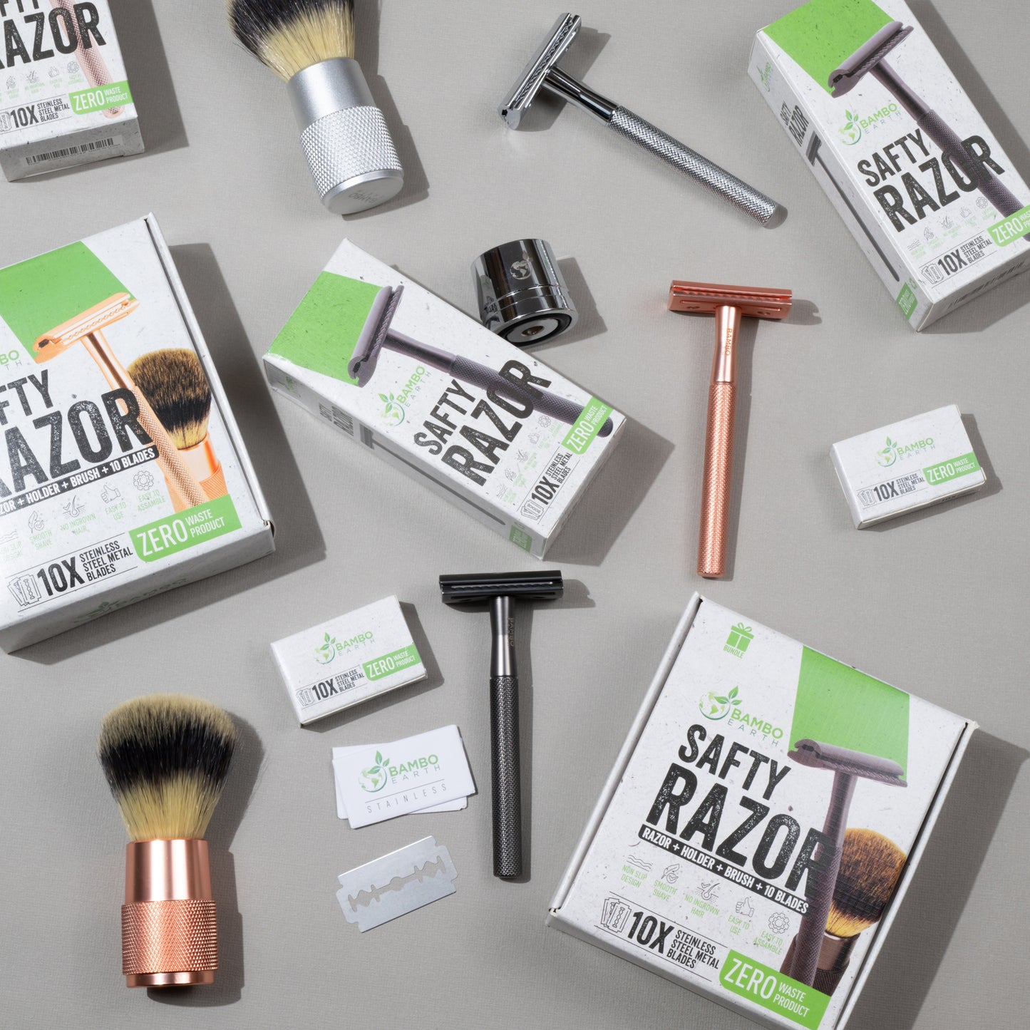 Safety Razor Black Bundle