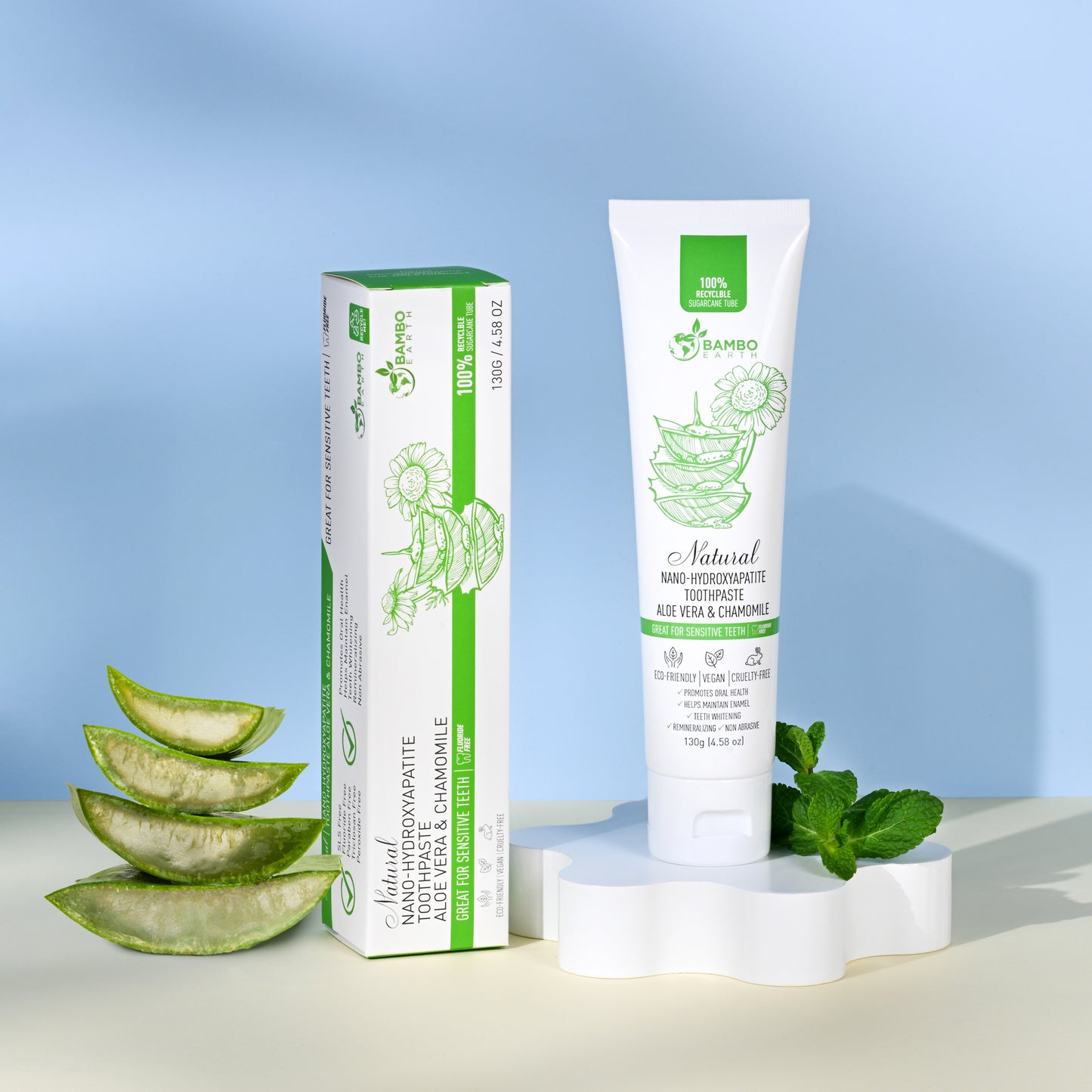 Natural Toothpaste 2 Pack