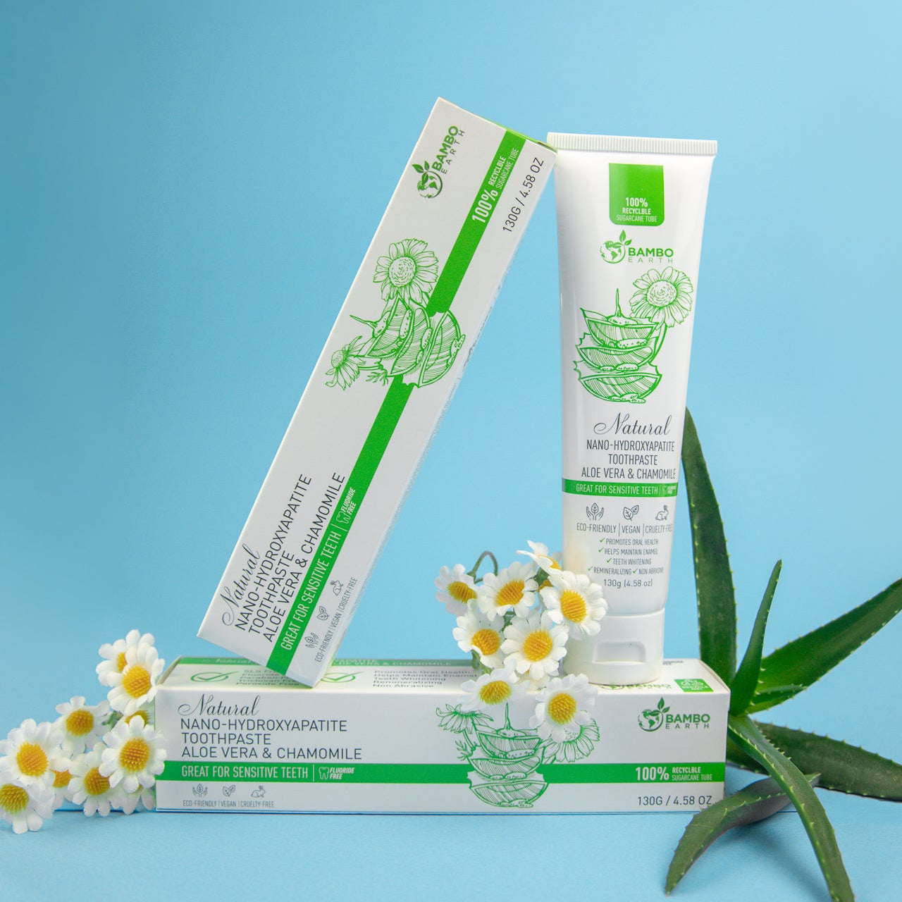 Natural Toothpaste 4 Pack
