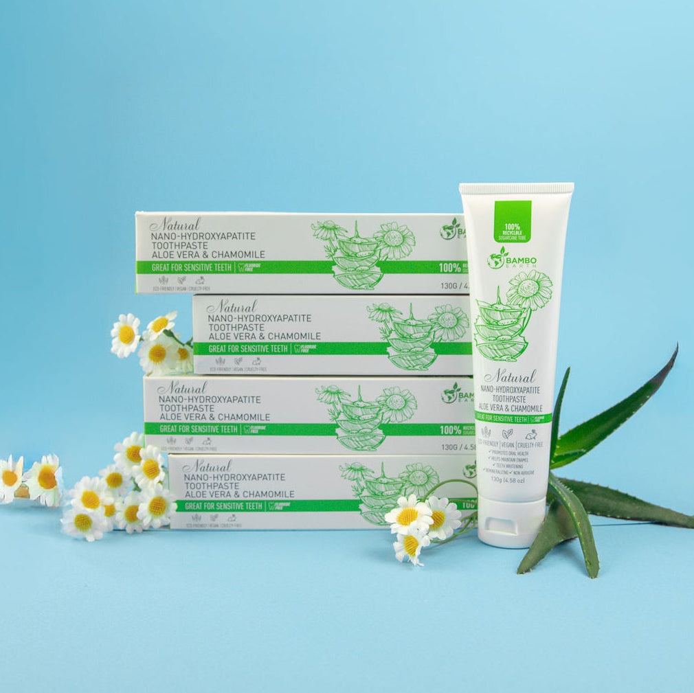 Natural Toothpaste 4 Pack – BAMBOEARTH