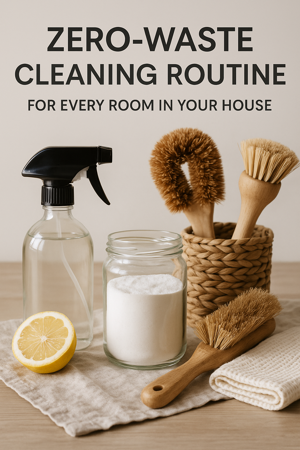 Zero-Waste Cleaning Routine for Every Room in Your House