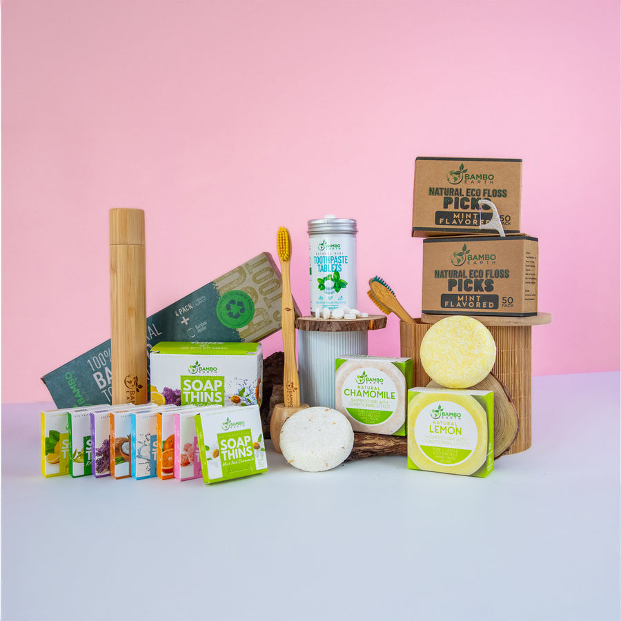 Travel Pack With Toothpaste Tablets and Floss Picks