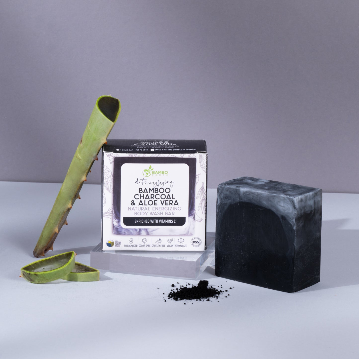 Solid Body Wash Mint And Chamomile