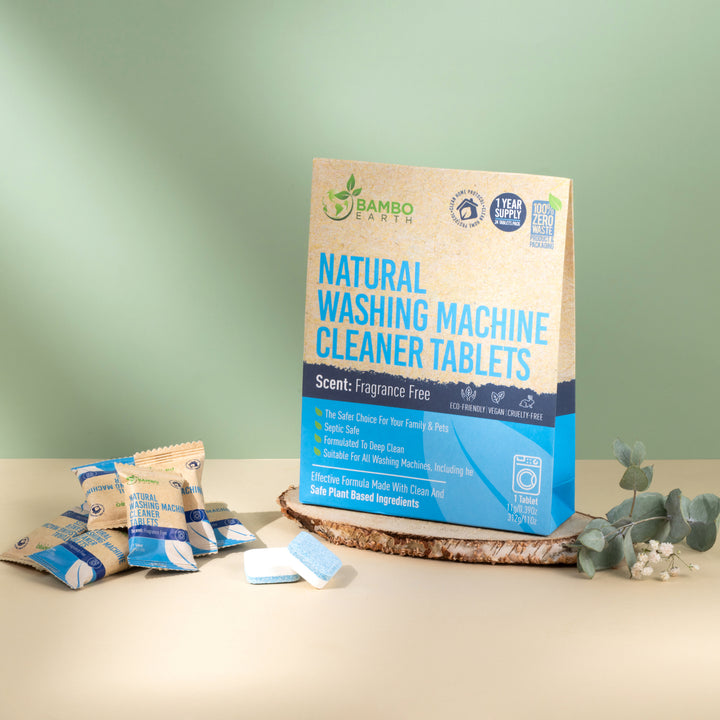 Natural Washing Machine Cleaner Tablets