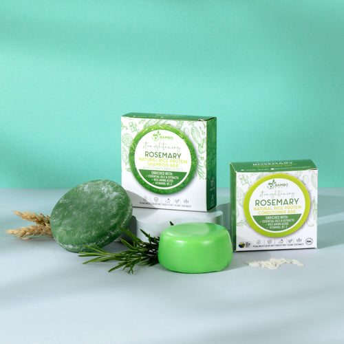 Strength and Growth Bundle - Rosemary + Rosemary Shampoo & Conditioner Bar