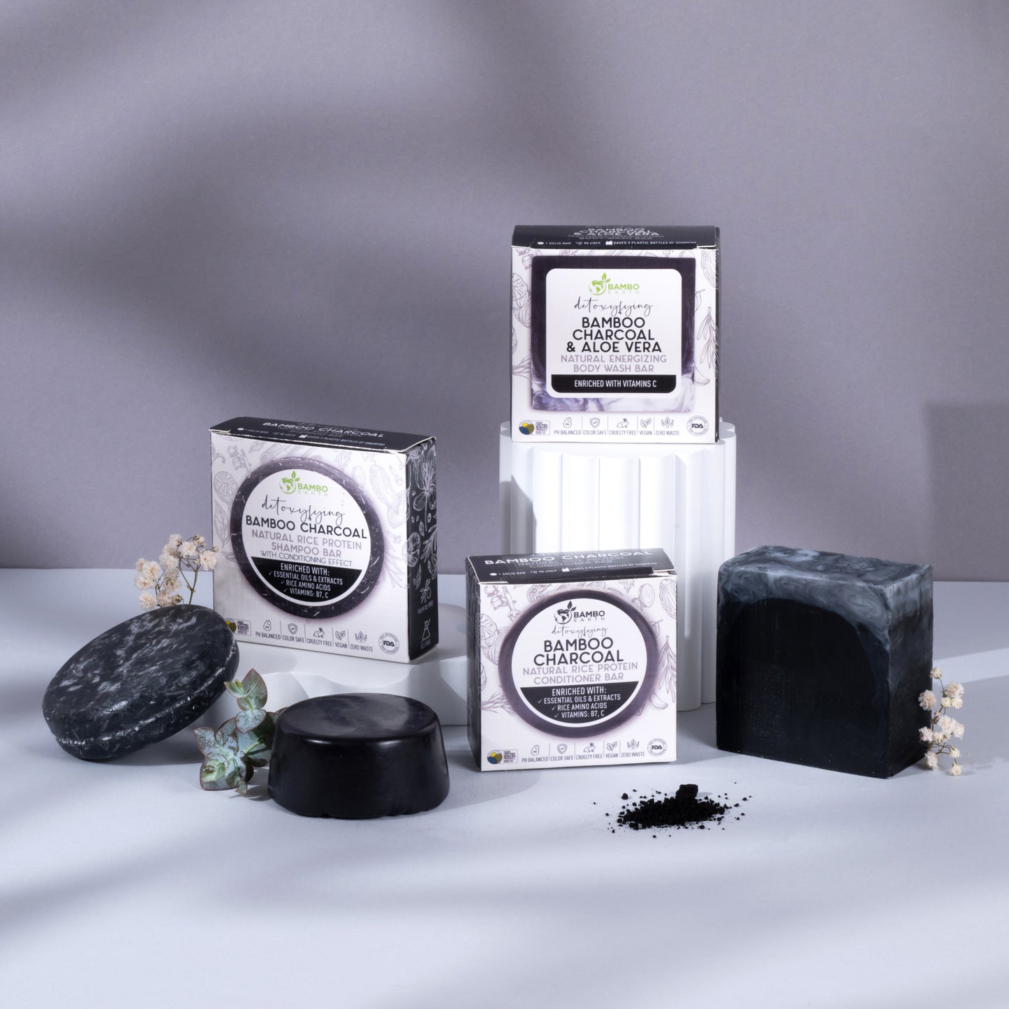 Calm and Replenish Trio Lavender