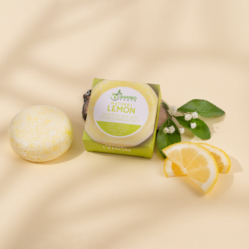 Shampoo solido al limone