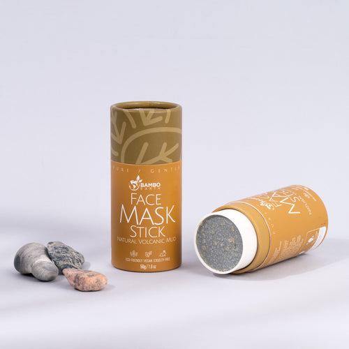 Maschera viso naturale Stick di argilla - Fango vulcanico