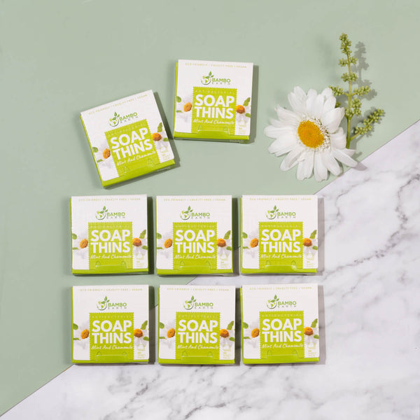 Soap Thins - Mint and Chamomile - 400 Pack