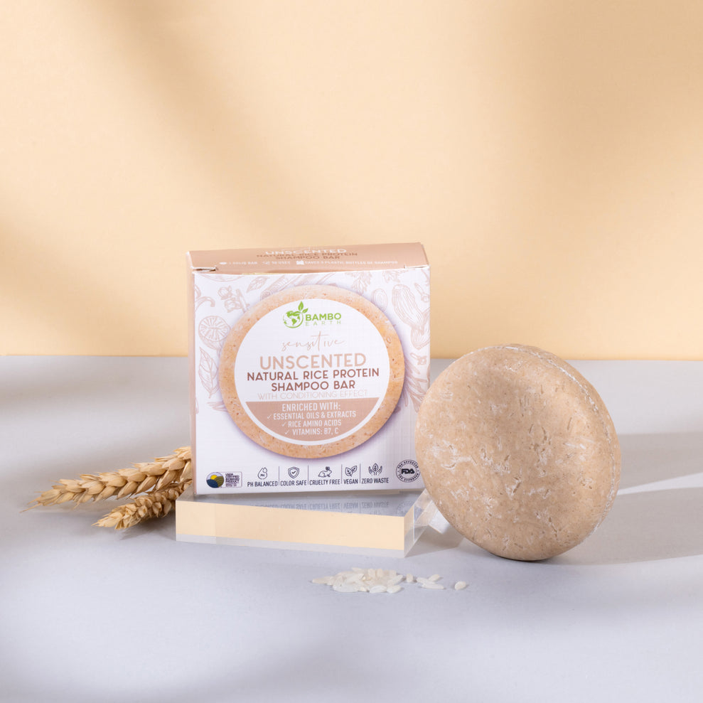 Rice Protein Shampoo Bar Honey